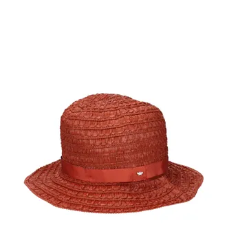 Max Mara Weekend Damens Viskosem&uuml;tzen Rot/Ziegelrot