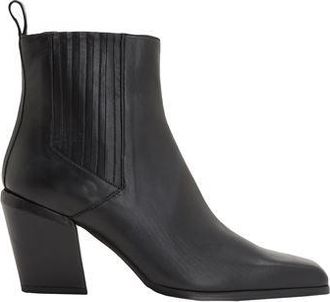 8 by YOOX LEATHER WESTERN CHELSEA ANKLE BOOTS