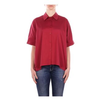 Max Mara Shirts, female, Red, Size: XS Shirt