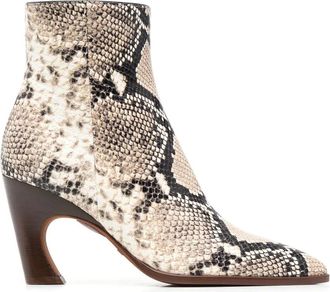 Chlo&eacute; Stivaletti 80mm - Toni neutri