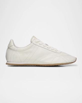 Toteme Flex Nappa Leather Low-Top Sneakers