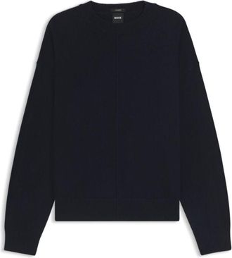 BOSS Knitted sweater in 100% cashmere