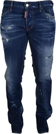Dsquared2 Cool Guy Jeans - Heren - Slim Fit Jeans - Blauw - XS - Katoen - Jeans