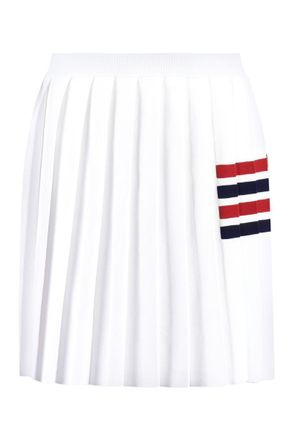 Thom Browne Pleated Knitted Skirt