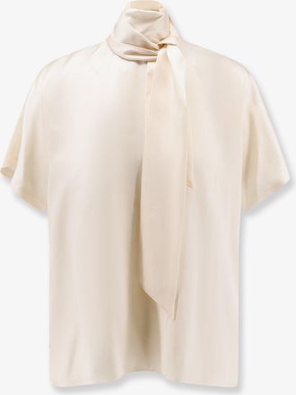 Brunello Cucinelli Top in seta - BRUNELLO CUCINELLI - gender_Woman