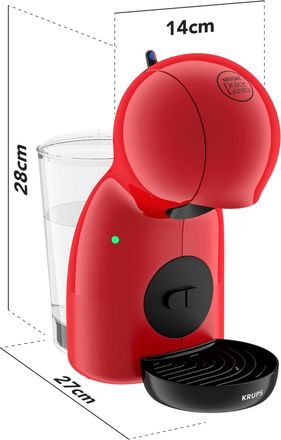 Krups Cafetera Krups Piccolo Xs Dolce Gusto Roja