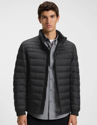 HUGO BOSS Mens BOSS Orange Oden 2 Mens Jacket - Black 001 - Size: 40/Regular