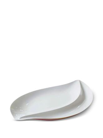 Villeroy & Boch leaf-shaped decorative plate (50cm x 30cm) - unisex - Silicone/Porcelain - One Size - White