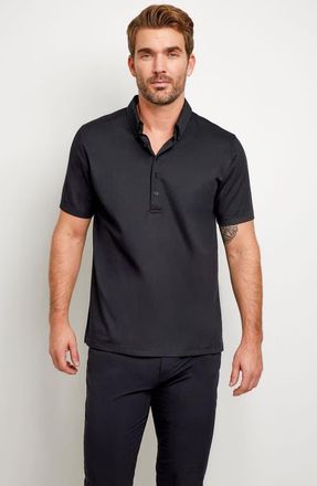 Anatomie Ryan Polo Shirt in Black at Nordstrom, Size Xx-Large