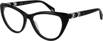 Police Black Plastic Glasses Womens (Frames)