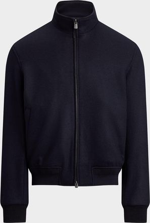 Ralph Lauren Purple Label Felton Cashmere-Blend Flight Jacket