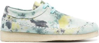 Clarks lace-up low-top sneakers - men - Suede - 10 - Blue