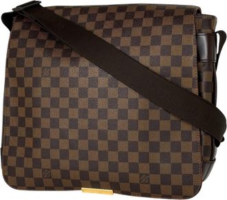 Louis Vuitton Brown Damier Canvas Damier Azur Shoulder Bag (Pre-Owned)