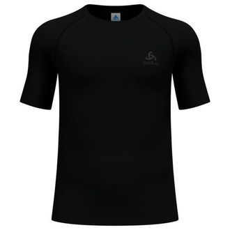 Odlo Merino Performance Light Bl Top Crew Neck S/S Merinounterw&auml;sche f&uuml;r Herren | schwarz