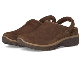 Skechers Easy Going - Distinctive Charm Womens Shoes Chocolate : 5 B - Medium, Suede