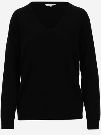 Vince Womens Pullover Cashmere - Black Sweater