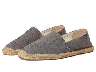 Soludos Original Espadrille Mens Shoes Vintage Gray : EU 45 (US Mens 11-11.5) D - Medium, Canvas/Cotton