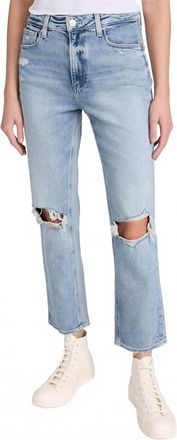 Paige Noella High Rise Jeans In Ravenna Destructed