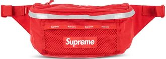 SUPREME Marsupio con applicazione logo - Rosso