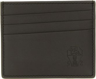 Brunello Cucinelli Wallets & Cardholders - Heren - Portefeuilles - Zwart - ONE Size - Accessoires