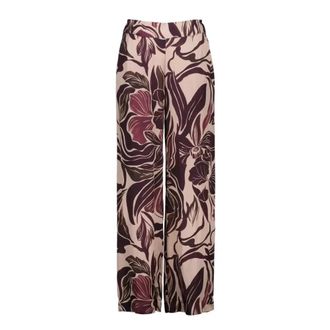 Am&eacute;lie & Am&eacute;lie Spezia Broeken - Dames - Wijde Broeken - Veelkleurig - S - Polyester - Broeken
