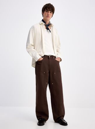 Djab Mens Double-knee carpenter pant Oversized fit Imported from Seoul