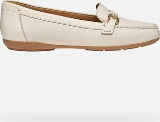 Geox Scarpe Annytah Moc Donna Bianco Latte