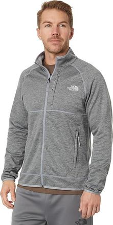 The North Face Canyonlands Full Zip Mens Coat TNF Medium Grey Heather-NPF : 2XL, Polyester/Elastane