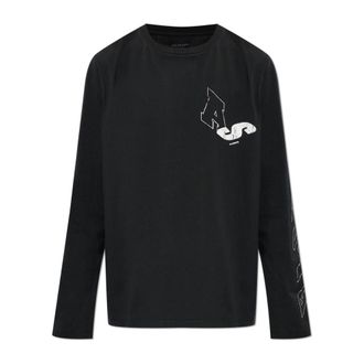 AllSaints Uomo, Top, Nero, M, new
