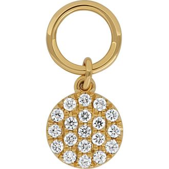 Bony Levy Mika Diamond Circle Charm in 18Ky at Nordstrom Rack