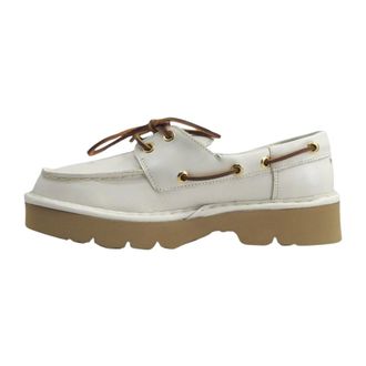 Panchic Zeilschoenen - Dames - Schoenen - Wit - Maat: 40 EU Leer