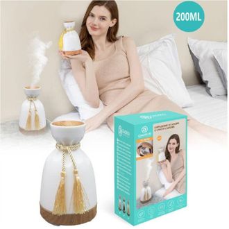 Trade Shop Trade Shop - Diffusore Aromi Umidificatore Ultrasuoni Serbatoio 200ml 10w Aromaterapia Tx-8364