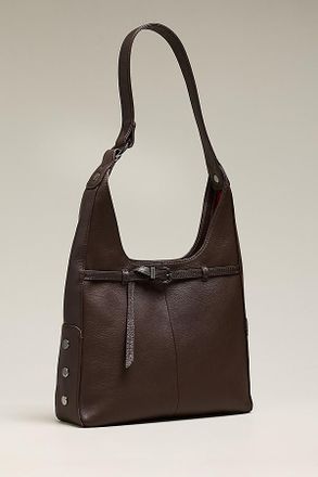 Hammitt Tim Belted Leather Hobo Bag