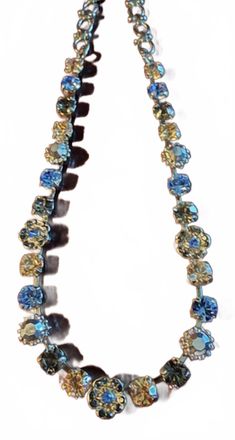 Mariana Womens Morning Mist Necklace In Blue