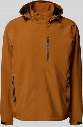 Killtec Jacke mit Napoleontasche Modell KOS in Orange, Gr&ouml;&szlig;e XXXL