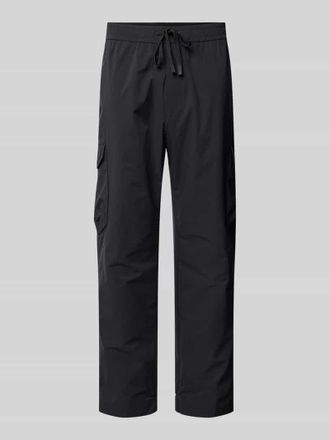 HUGO BOSS Tapered Fit Cargohose mit Tunnelzug Modell Urbanex in Black, Gr&ouml;&szlig;e 102