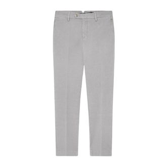 Hackett Pantaloni Chino Kensington Slim-Fit - - Trousers - Uomo - Grigio - W32