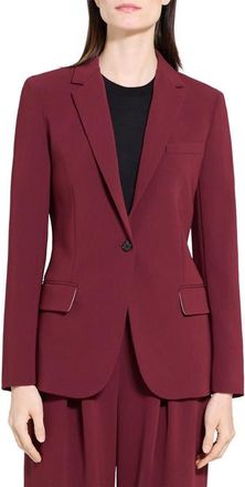 Theory Classic Staple Blazer in Grenache - 1Pa at Nordstrom, Size 14