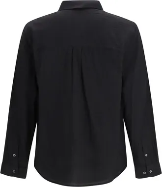 S&eacute;fr Mens Leo Shirt Light Black Cotton