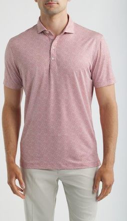 Johnnie-O Bloody Mary Performance Jersey Polo in Racing Red at Nordstrom, Size Xx-Large