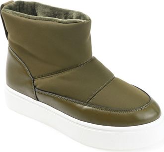 Journee Collection Sethie Bootie in Green at Nordstrom Rack, Size 6