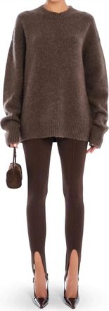 SER.O.YA Kelsey Stirrup Legging In Slate Brown