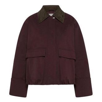 OOF Wear Red Brown Jacket - female - OOF Wear - Light Jackets - Brown - M - Jackets
