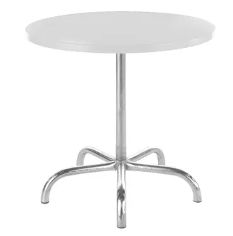 Schubiger M&ouml;bel Metalltisch S&auml;ntis Rund
