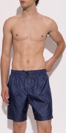 Dolce & Gabbana Swim Shorts, Mens, Navy Blue