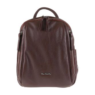 Pierre Cardin C&eacute;leste Nova Rugzak - Dames - Tassen - Bruin - Maat: ONE Size Leer