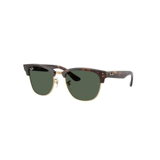 Ray-Ban Authentieke Clubmaster Reverse Bril - unisex - Zonnebrillen - Bruin - 51 MM - Accessoires