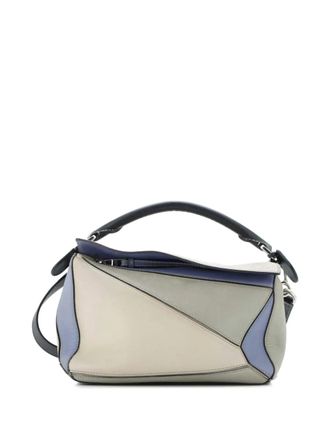 Loewe Puzzle Bag Leather Small satchel - Blue