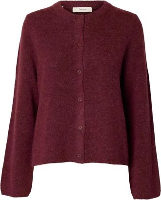 Selected Truien & Vesten, Dames, Rood, XS, Cardigans