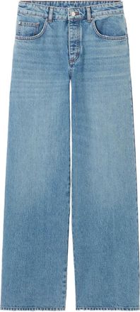 Claudie Pierlot Jeans a gamba ampia - Blu